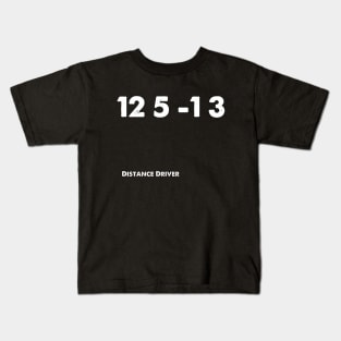 Disc Golf Flight Numbers #1 Kids T-Shirt